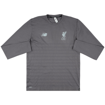 2018-19 Liverpool New Balance DryX Training L/S Shirt - 10/10 - (XL)