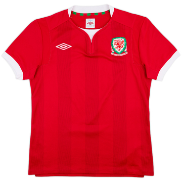 2011-12 Wales Home Shirt - 9/10 - (S)