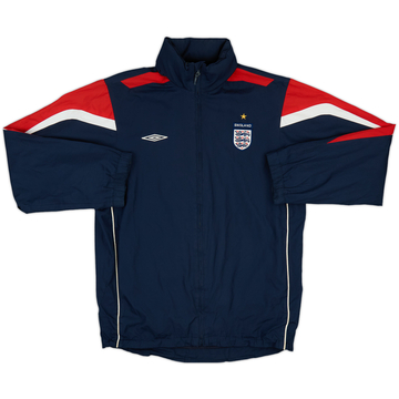 2005-06 England Umbro Hooded Track Jacket - 6/10 - (S)