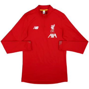 2019-20 Liverpool New Balance 1/4 Zip Training Top - 10/10 - (M)