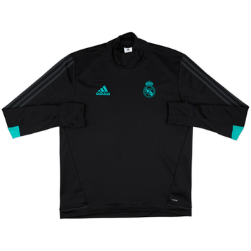 2017-18 Real Madrid adidas Sweat Top - 10/10 - (L)