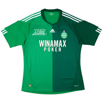 2010-11 Saint Etienne Home Shirt - 10/10 - (XL)
