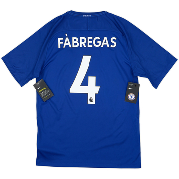 2017-18 Chelsea Home Shirt Fabregas #4 (M)