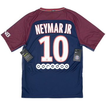 2017-18 Paris Saint-Germain Home Shirt Neymar Jr #10 (S)
