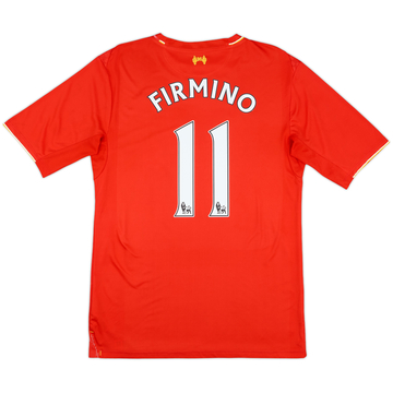 2015-16 Liverpool Home Shirt Firmino #11 - 7/10 - (M)