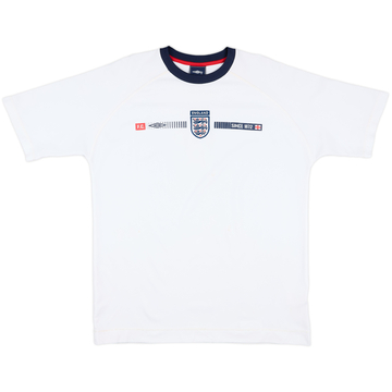2002-03 England Umbro Training Shirt - 6/10 - (L)