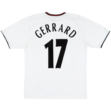 2003-04 Liverpool Away Shirt Gerrard #17 - 6/10 - (M)