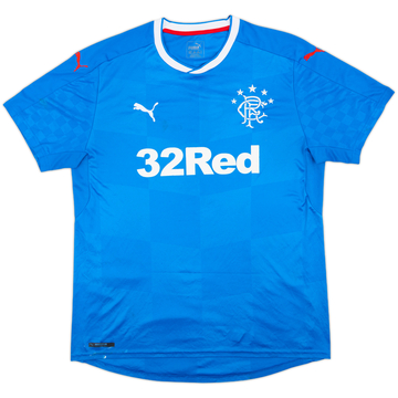 2016-18 Rangers Home Shirt - 6/10 - (XL)
