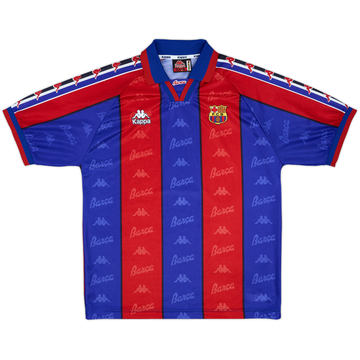 1995-97 Barcelona Home Shirt - 8/10 - (L)