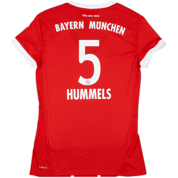 2017-18 Bayern Munich Home Shirt Hummels #5 - 9/10 - (Women's S)