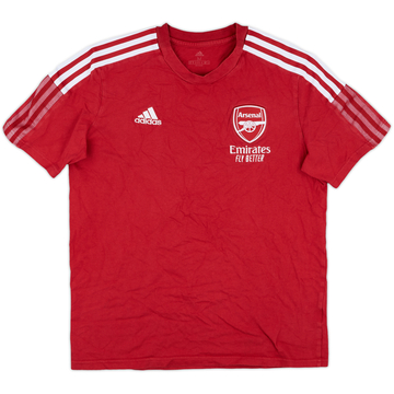 2021-22 Arsenal adidas Cotton Tee - 8/10 - (M)