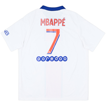 2020-21 Paris Saint-Germain Authentic Away Shirt Mbappe #7 - 8/10 - (XL)