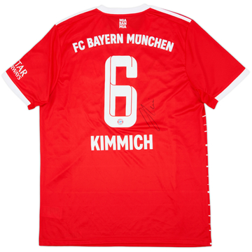 2022-23 Bayern Munich Signed Home Shirt Kimmich #6 (L)