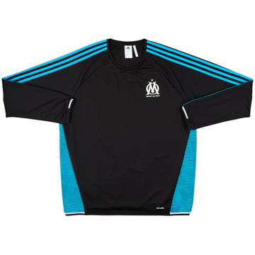 2015-16 Olympique Marseille adidas Sweat Top - 8/10 - (XL)