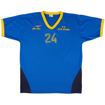 2006-07 Juve Stabia Fly Line Player Issue Training Shirt #24 - 5/10 - (XL)