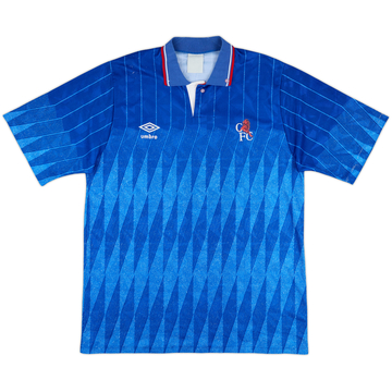 1989-91 Chelsea Home Shirt - 6/10 - (L)