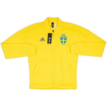 2017-18 Sweden adidas Track Jacket (S)