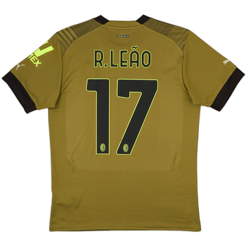 2022-23 AC Milan Third Shirt R.Leao #17 - 10/10 - (M)