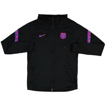2021-22 Barcelona Nike Hooded Sweat Top - 9/10 - (M)
