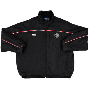 1999-00 Manchester United Umbro Padded Bench Coat - 8/10 - (XXL)