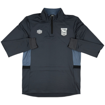 2025-26 Ipswich Town Umbro 1/4 Zip Drill Top - 10/10 - (XL)