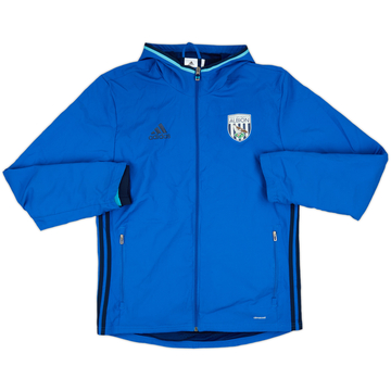 2016-17 West Brom adidas Hooded Track Jacket - 10/10 - (M)
