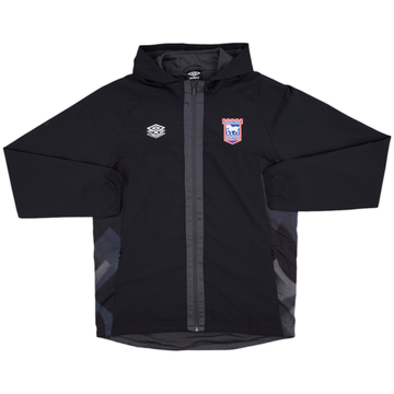 2022-23 Ipswich Umbro Rain Jacket - 9/10 - (L)