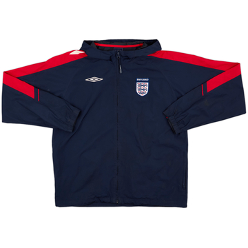 2007-09 England Umbro Hooded Rain Jacket - 7/10 - (L)