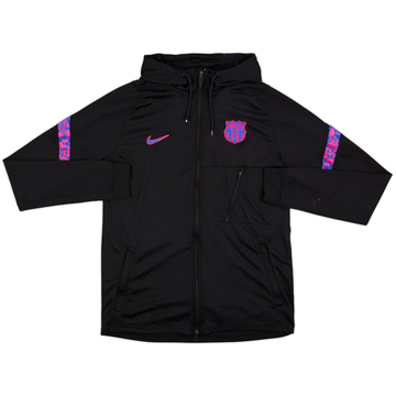 2021-22 Barcelona Nike Hooded Zipped Sweat Top - 7/10 - (M)