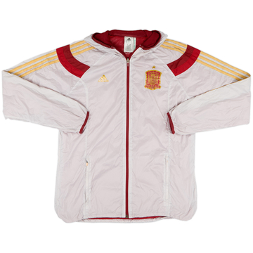 2014-15 Spain adidas Hooded Track Jacket - 7/10 - (L)