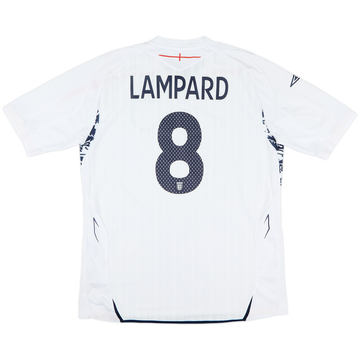 2007-09 England Home Shirt Lampard #8 - 8/10 - (L)
