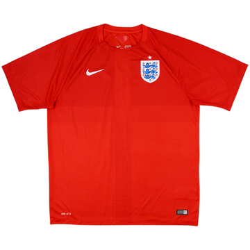 Camiseta de visitante de England 2014-15 - 10/10 - (XL)
