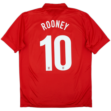 2013 England Away 150th Anniversary Shirt Rooney #10 - 8/10 - (L)
