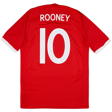2010-11 England 'South Africa' Away Shirt Rooney #10 - 8/10 - (M)