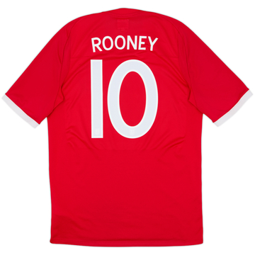 2010-11 England Away Shirt Rooney #10 - 8/10 - (M)