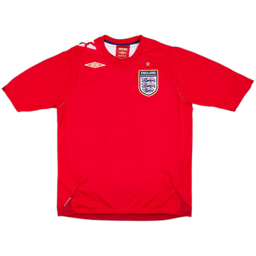 2006-08 England Away Shirt #3 - 9/10 - (M)