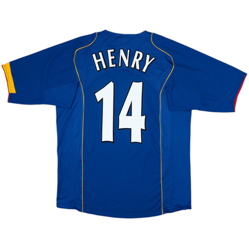 2004-06 Arsenal Camiseta Visitante Henry #14 - 10/10 - (L)