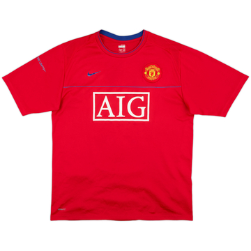 2008-09 Manchester United Nike Training Shirt - 6/10 - (L)
