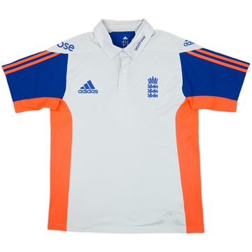 2014-15 England Cricket adidas Polo Shirt - 7/10 - (L/XL)