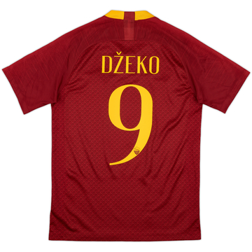 2018-19 Roma Home Shirt Dzeko #9 - 5/10 - (S)