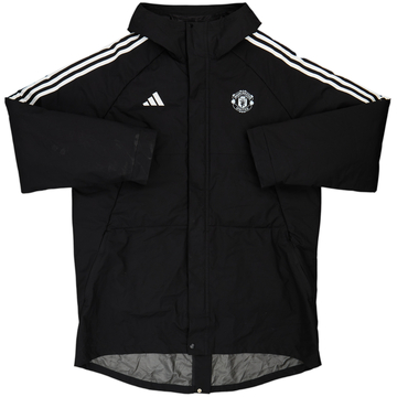 2023-24 Manchester United adidas Padded Bench Coat - 8/10 - (XL)