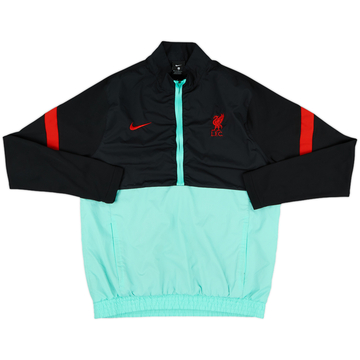 2020-21 Liverpool Nike 1/2 Zip Drill Top - 9/10 - (M)
