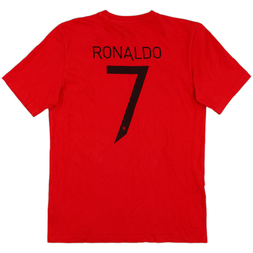 2022-23 Manchester United adidas Cotton Tee Ronaldo #7 - 10/10 - (S)