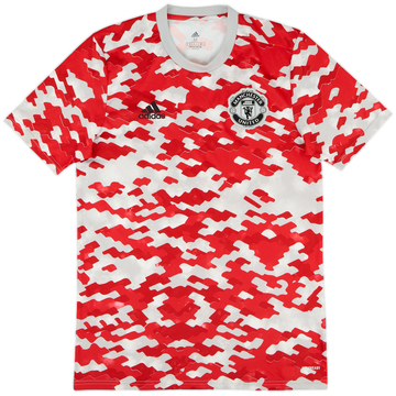 2021-22 Manchester United adidas Training Shirt - 9/10 - (M)