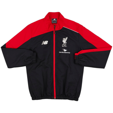 2015-16 Liverpool New Balance Track Jacket - 8/10 - (S)
