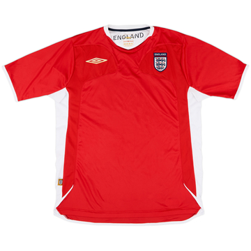 2005-06 England Umbro Training Shirt - 8/10 - (M)
