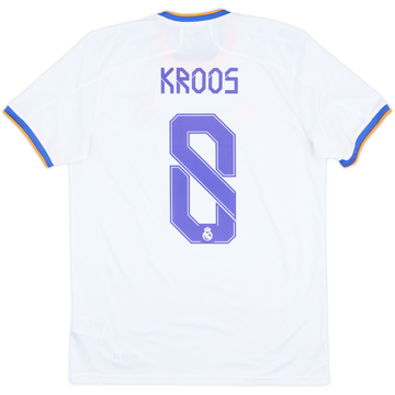 2021-22 Real Madrid Home Shirt Kroos #8 - 8/10 - (M)