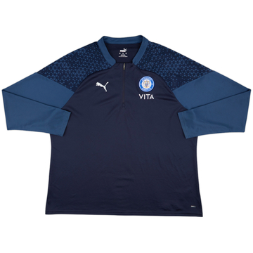 2022-23 Stockport County Puma 1/4 Zip Drill Top - 9/10 - (3XL)