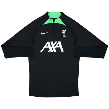 2023-24 Liverpool Nike 1/4 Zip Drill Top - 9/10 - (S)
