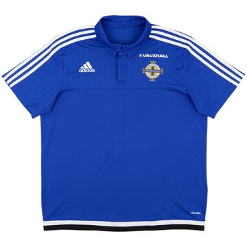2016-17 Northern Ireland adidas Polo Shirt - 9/10 - (XL)
